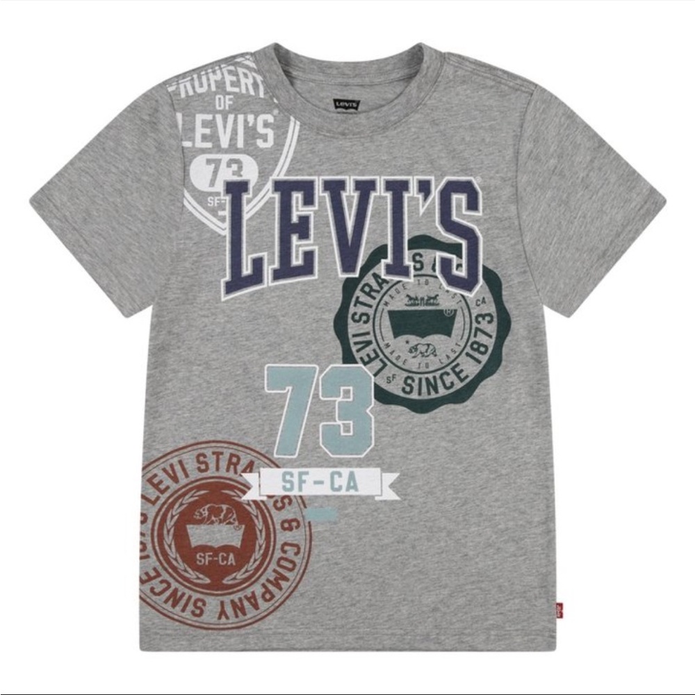 Levi's Gray Kids Graphic T-Shirt